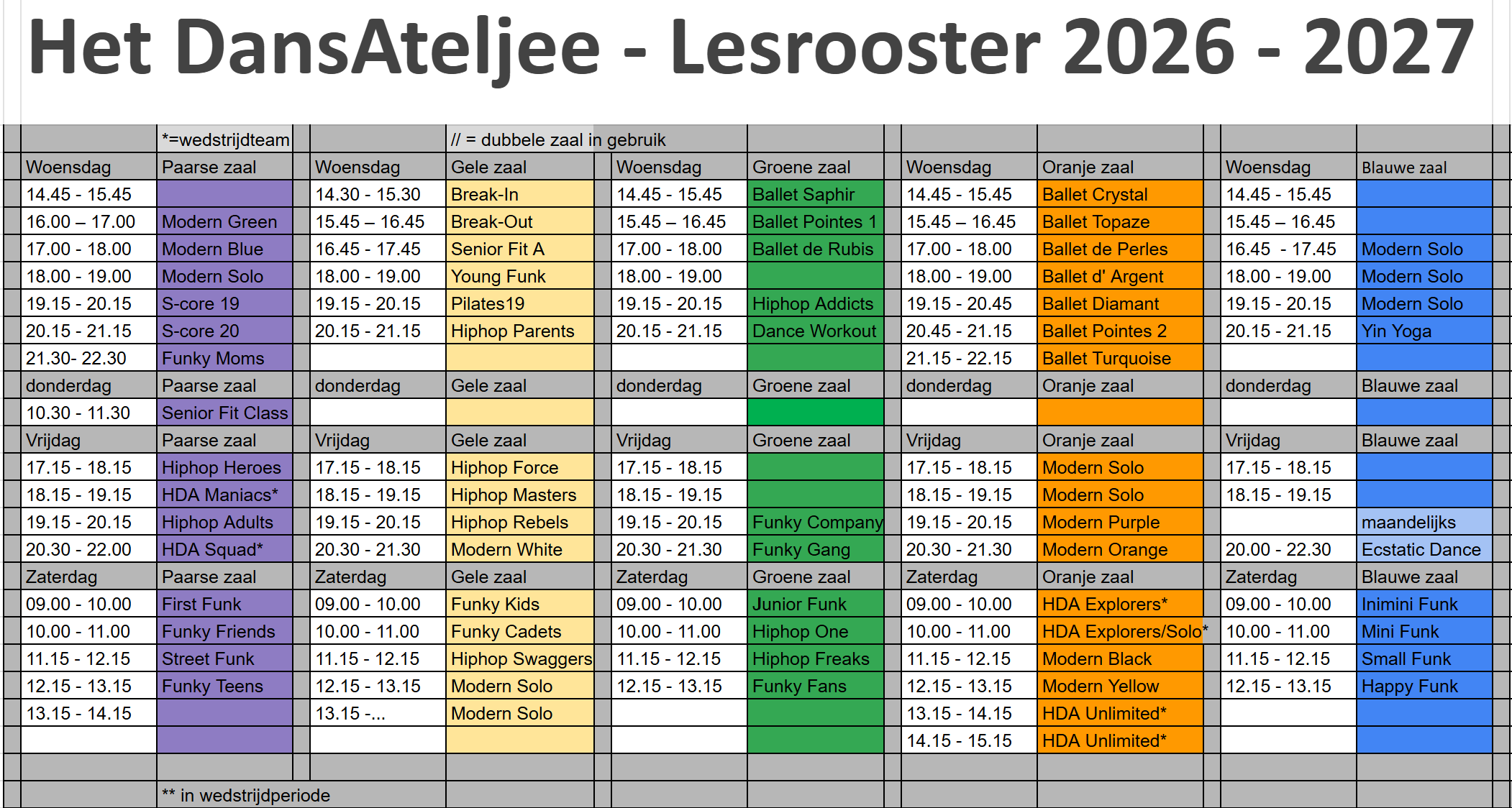lesrooster2526